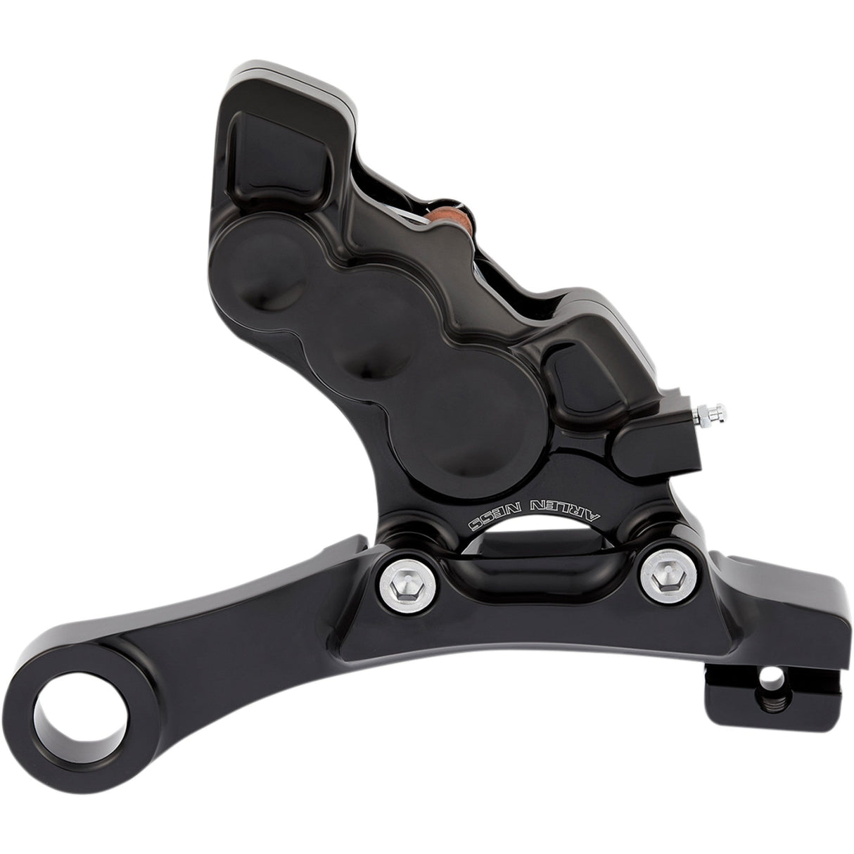 Arlen Ness Ness Tech Six-Piston Differential Bore Caliper Rear Black 11.8" - 02-303 For Harley Touring 2009-2026