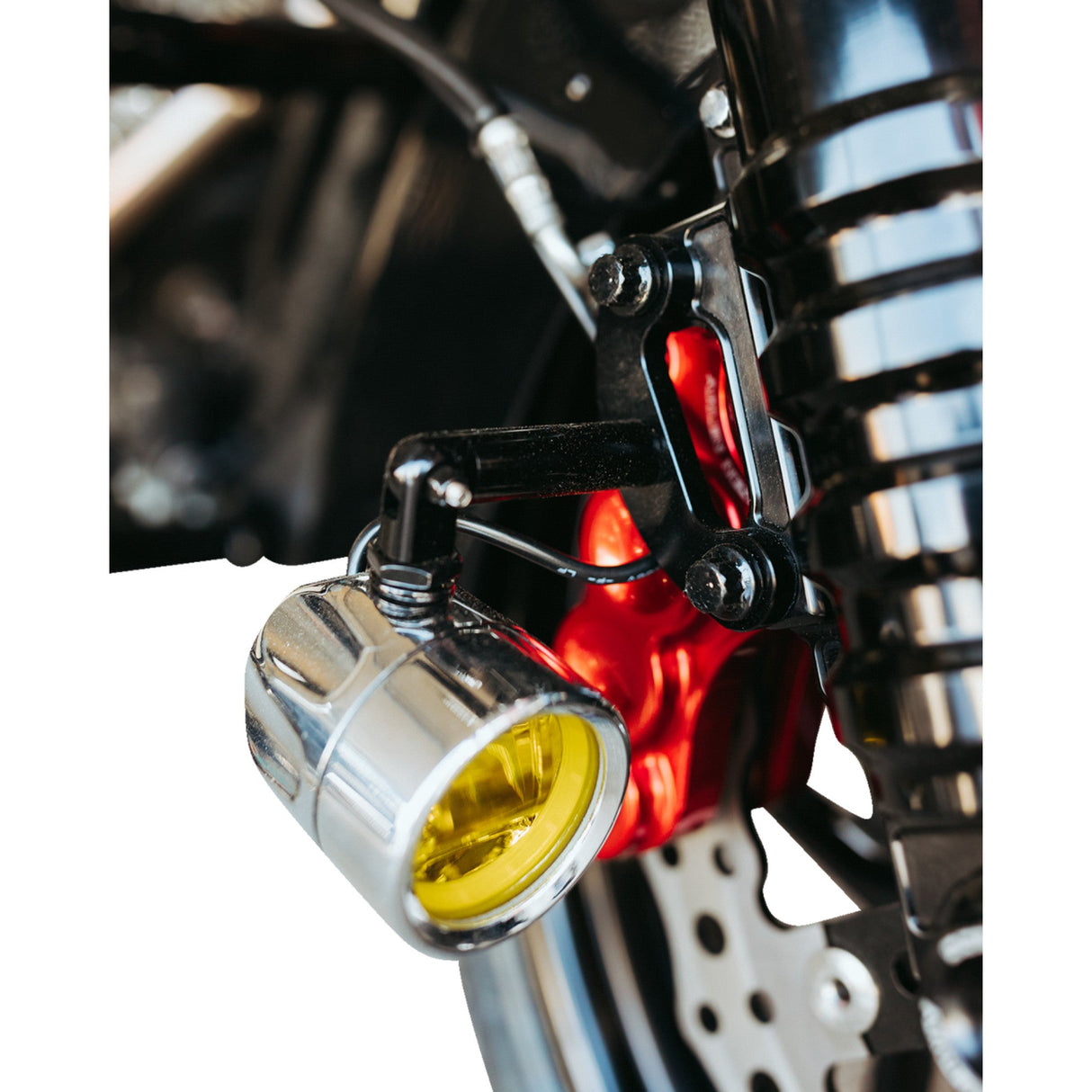 CUSTOM DYNAMICS 2001-2583 PB-FOG-BCM-YC ProBEAM® LED Halo Fog Lights - Chrome - Yellow Lens