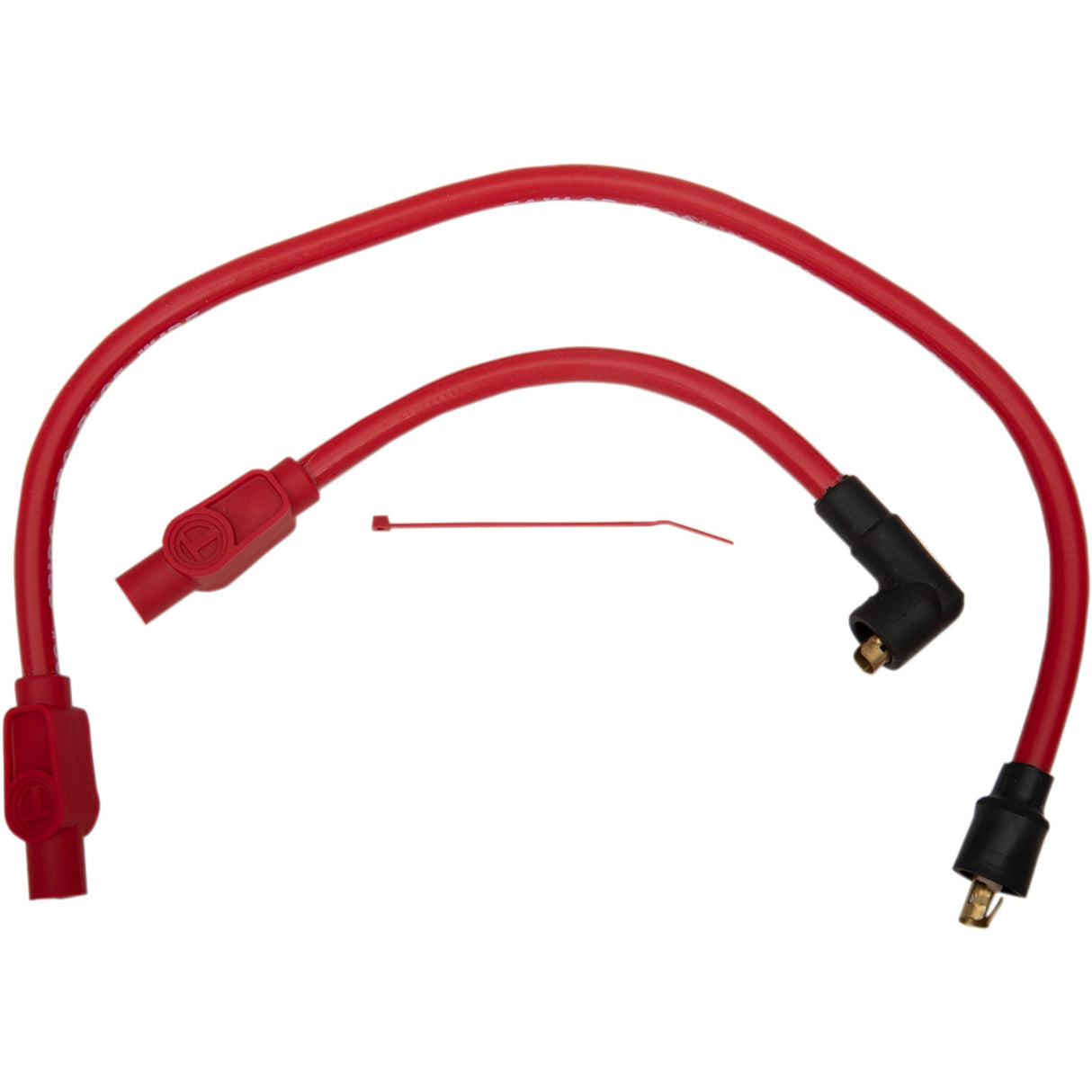 Sumax 409 Pro Race Custom-Fit Spark Plug Wire Kit 10.4 Mm Red - 49233 For Harley Tour / Electra Glide / Touring / Sportster 1980-1998