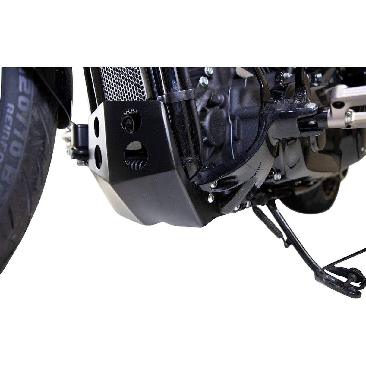 Speed Merchant Skid Plate Black Softail - SM-STSPBLK For Harley Motorcycles 2018-2020