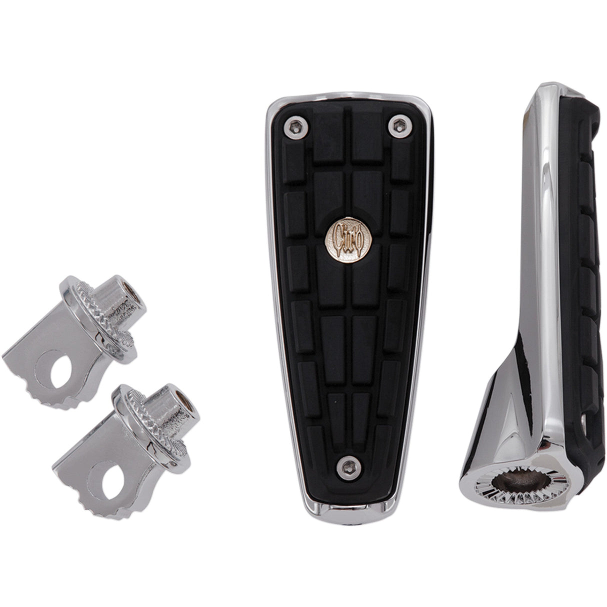 CIRO 1620-1480 61006 CMX Footpegs chrome - with mount