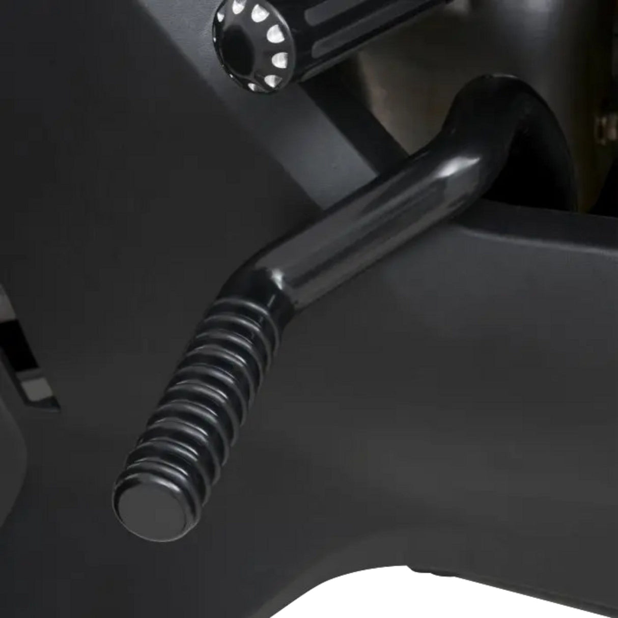 SHOW CHROME 1620-2501 41-422BK Highway Rest Adjustable Highway Peg - Satin Black - Can-Am