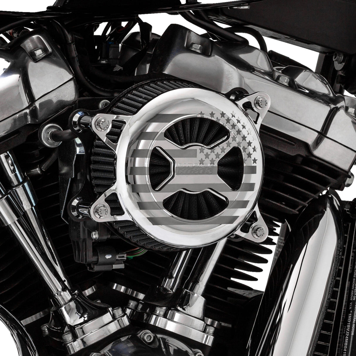 Vance & Hines VO2 America Air Cleaner - 72045FG For Harley Motorcycles 2017-2025