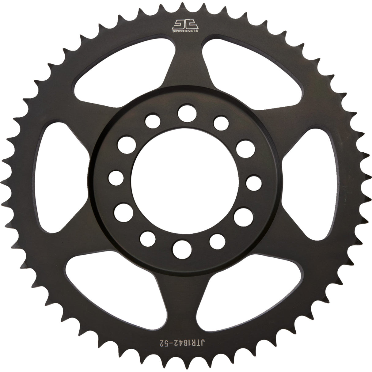 JT SPROCKETS 1210-0418 JTR1842.52 Steel Rear Sprocket Rear Sprocket - 52 Tooth - Yamaha