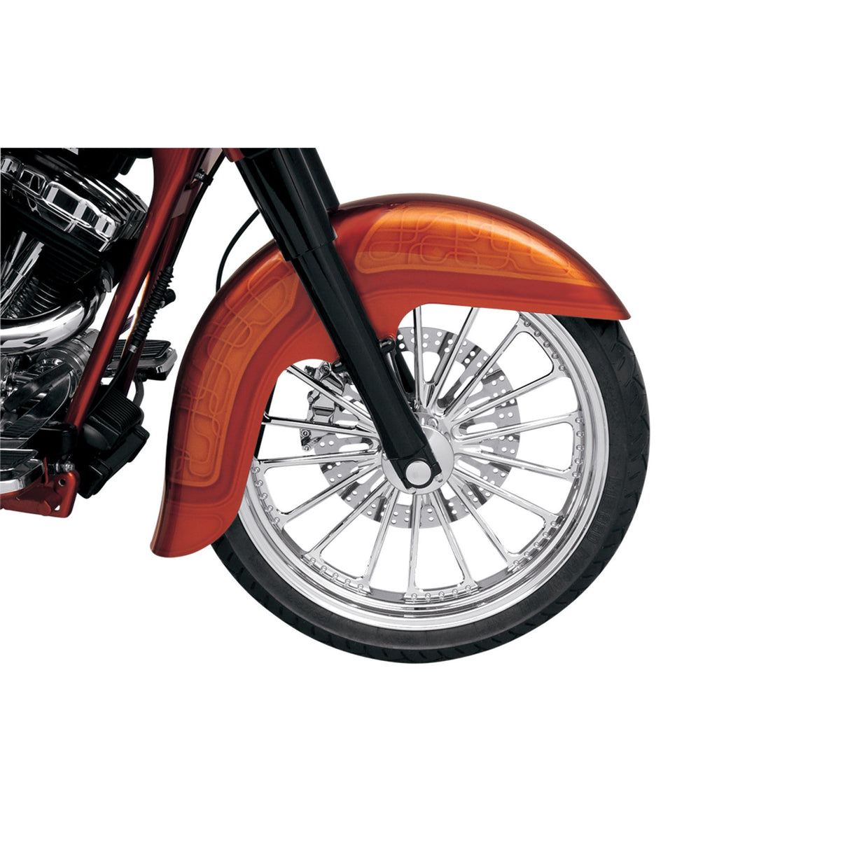 Klock Werks Benchmark Fender - KWF-01-0100-2014 For Harley Touring 2014-2023