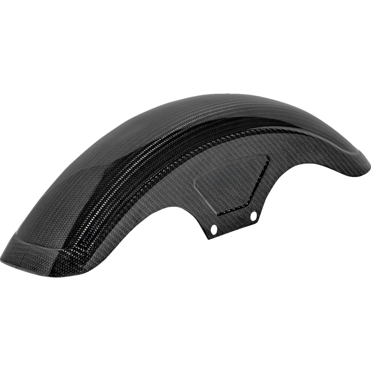 Saddlemen Carbon Fiber Front Fender Gloss Dyna Sportster - CF-8-0003 For Harley 1996-2022