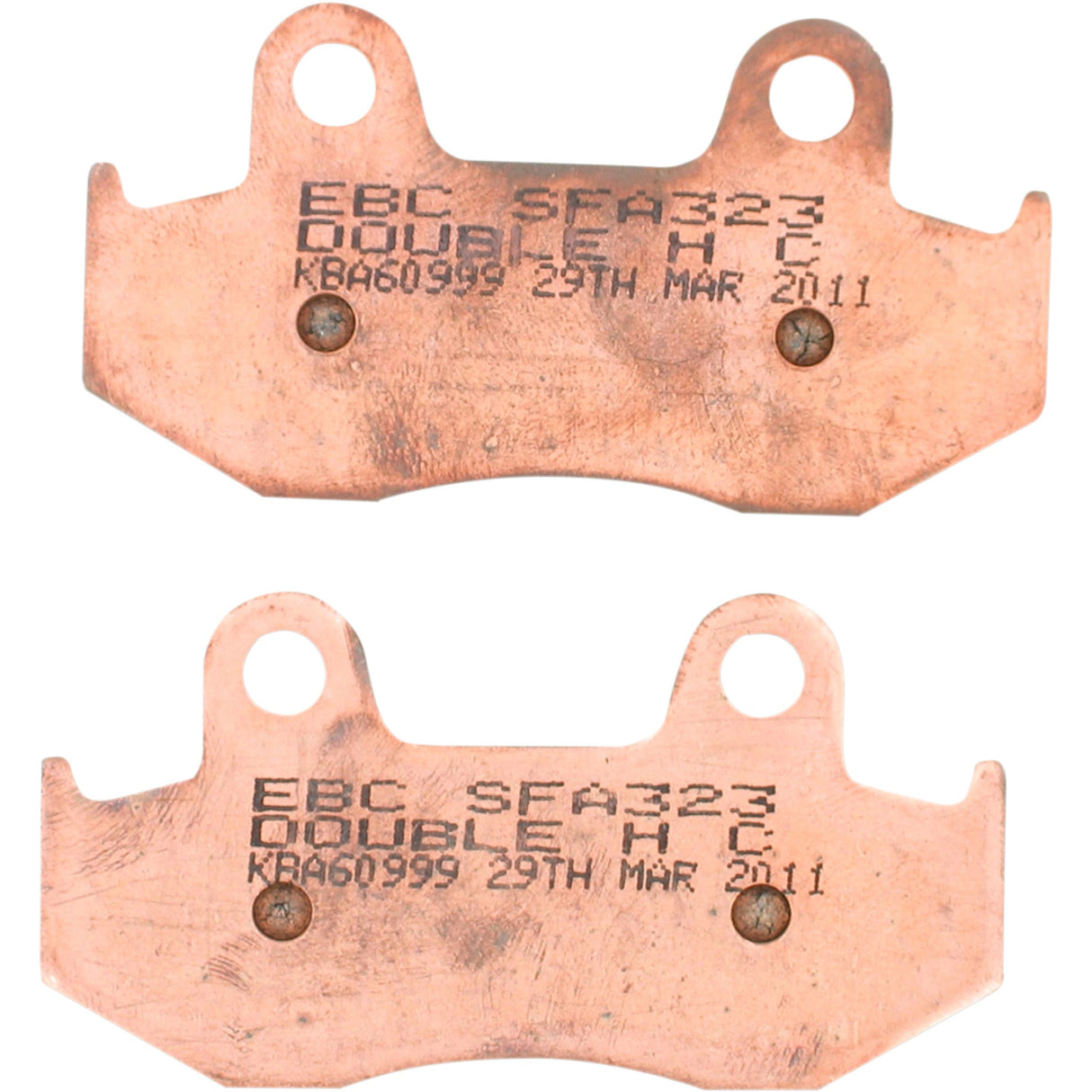 EBC Scooter "SFA" Double-H Sintered Brake Pads - SFA323HH For Honda SH150i / SH125i / Elite 2006-2011 | Suzuki 250 Burgman / 400 Burgman 1998-2002