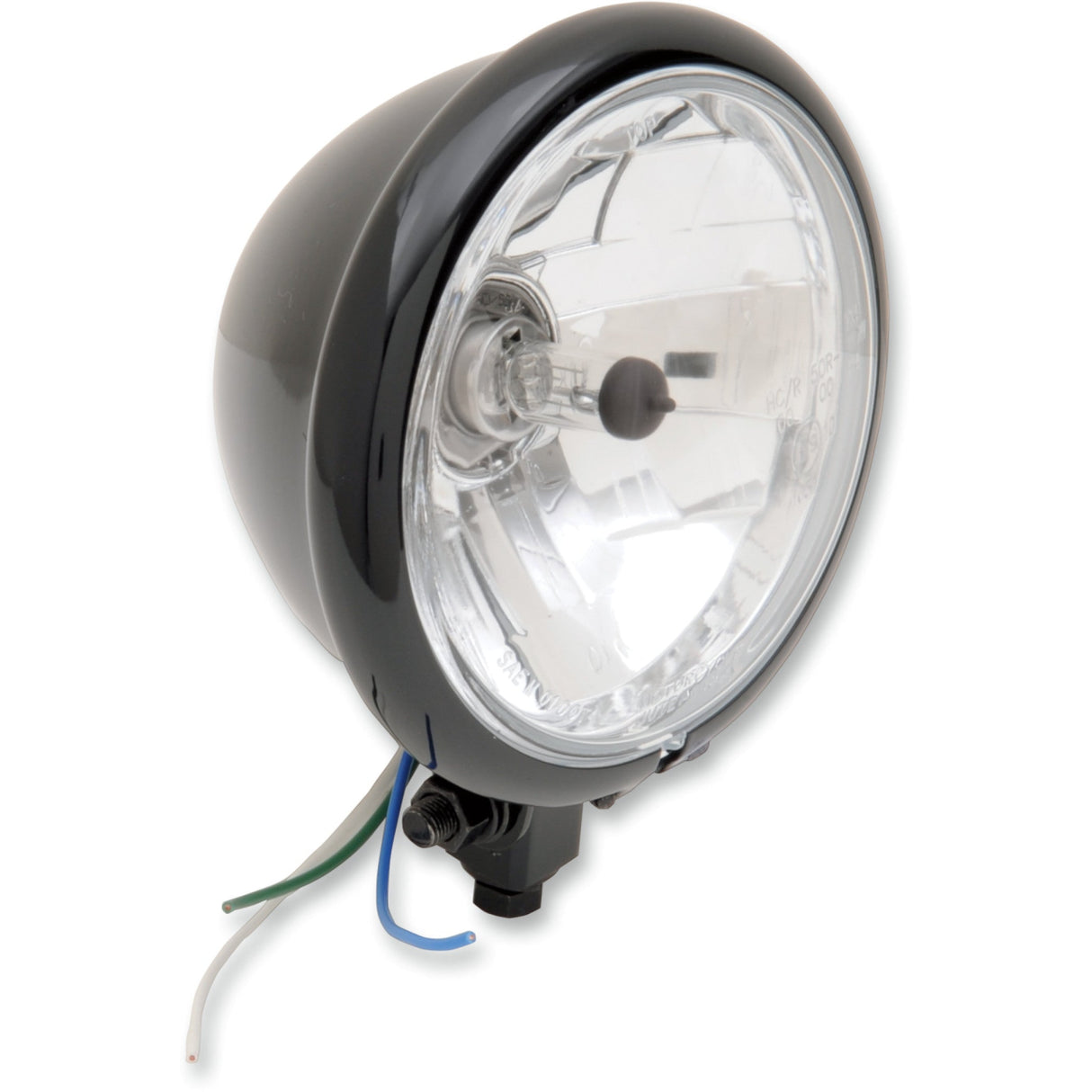 DRAG SPECIALTIES 5-3/4" Diamond-Style Bottom-Mount Headlight Assemblies for Springer