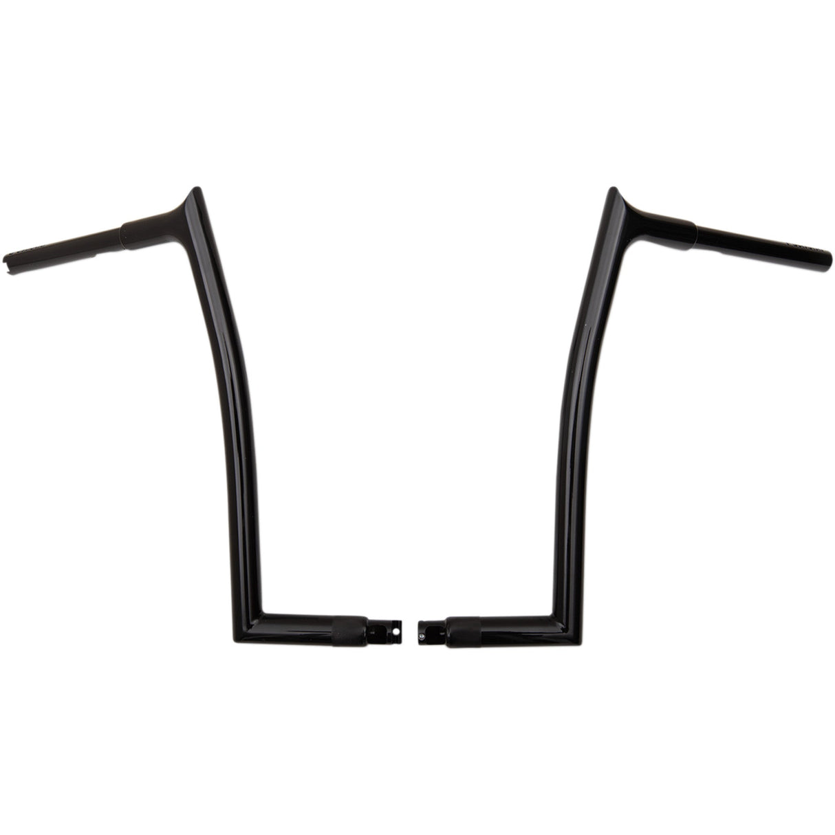 FAT Baggers INC. 1-1/4" EZ Install Pointed Top Handlebar 16" Black - 906016-B For Harley Road Glide 2015-2022