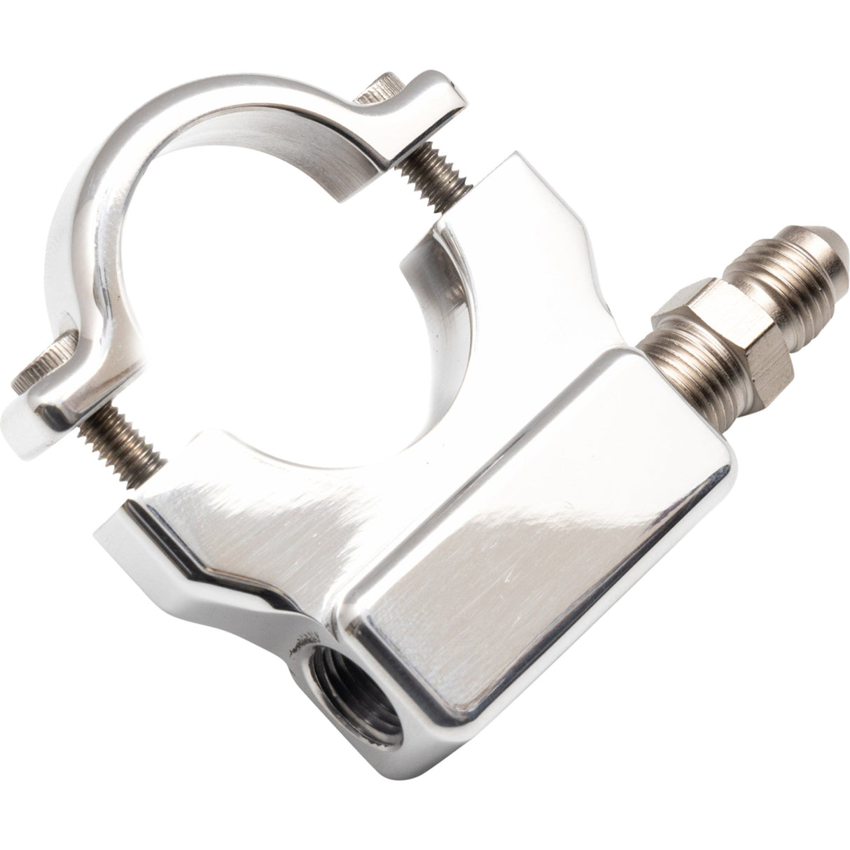 FEULING OIL PUMP CORP. 2212-0881 9056 Oil Pressure Gauge Mount - 1.25" - Chrome