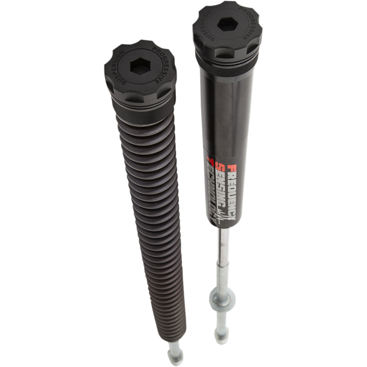 Progressive Suspension Monotube Cartridge Fork Kit 49 Mm Lowering - 31-4005 For Harley Touring 2014-2016