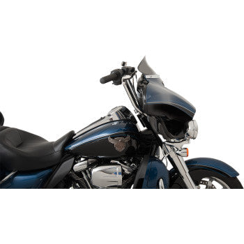 Klock Werks Flare® Windshield 5" Black - KWW-01-0319 For Harley Touring 2014-2025