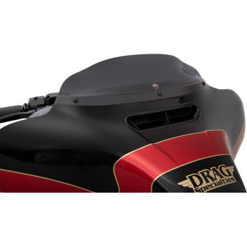 Klock Werks Flare® Windshield 4" Dark Smoke - KWW-01-0405 For Harley Touring 2014-2025