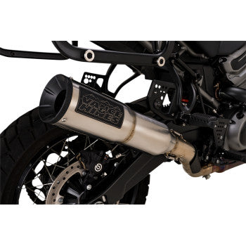 Vance & Hines Adventure Hi-Output 450 Slip-On Muffler Stainless Steel - 16533 For Harley Pan America 2021-2025