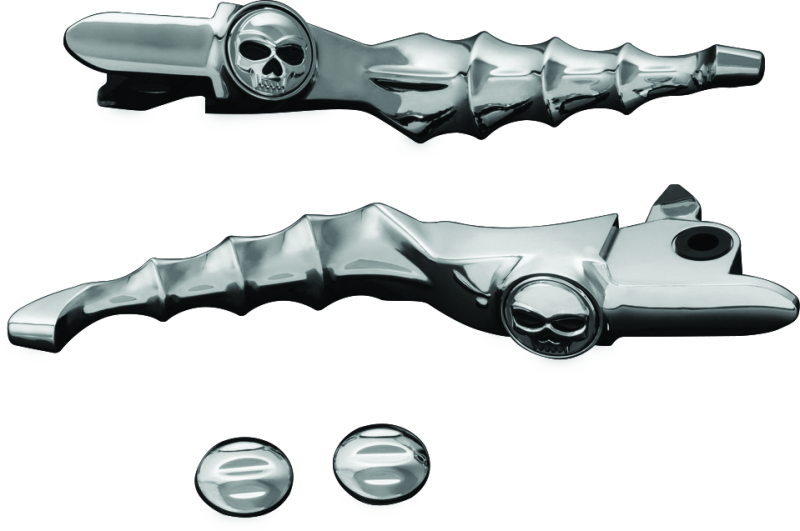 Kuryakyn 1721 Zombie Levers 14-16 Touring Chrome