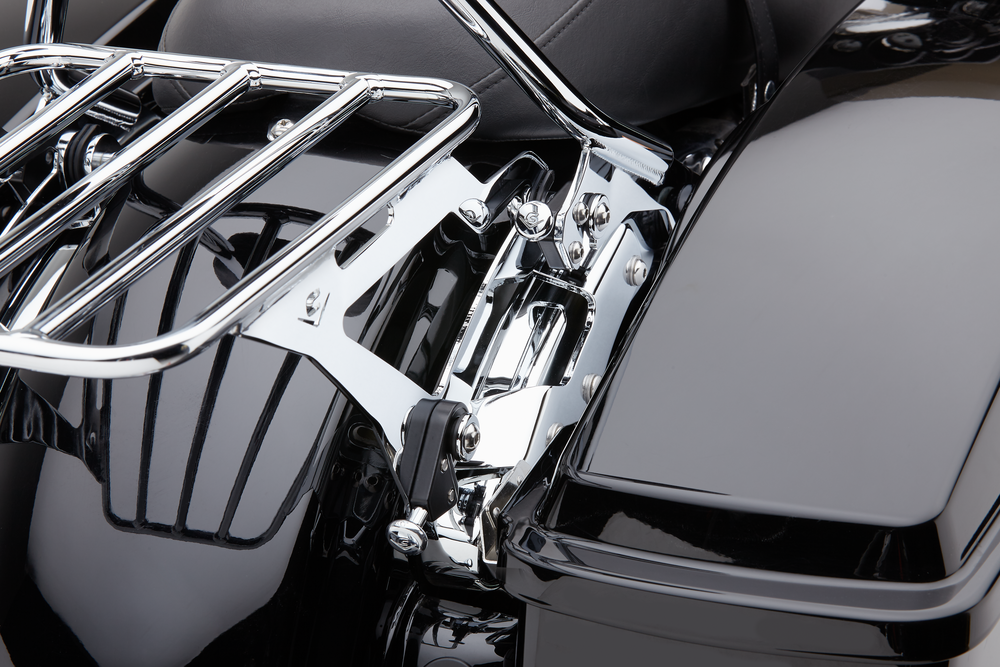 Cobra Backrest Mounting Kit Black - 602-2101B For Harley Touring 2014-2026