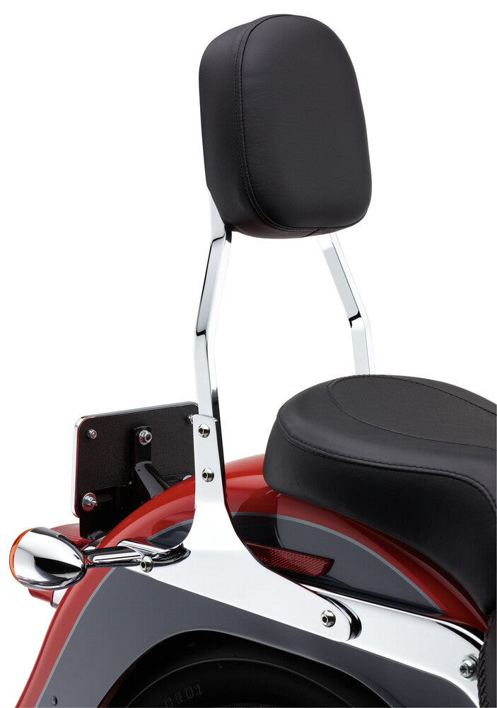 Cobra Standard Sissy Bar Round Black Flstf Fxst S B - 602-1251 For Harley Softail 2006-2017