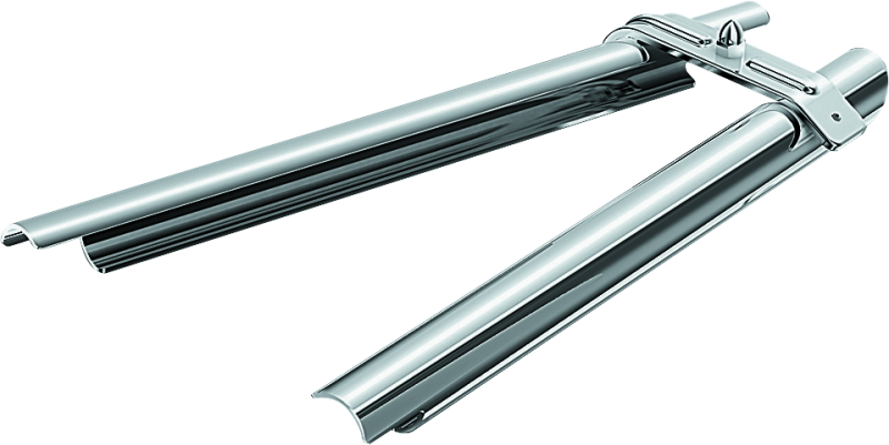Kuryakyn 7853 Downtube Covers 00-06 Softail Chrome