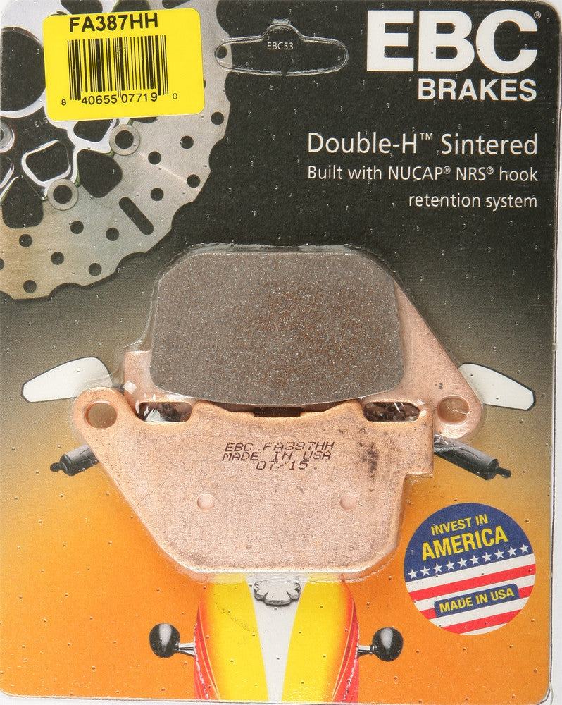 Ebc 15-387H FA387HH BRAKE PADS FA837HH DOUBLE-H SINTERED