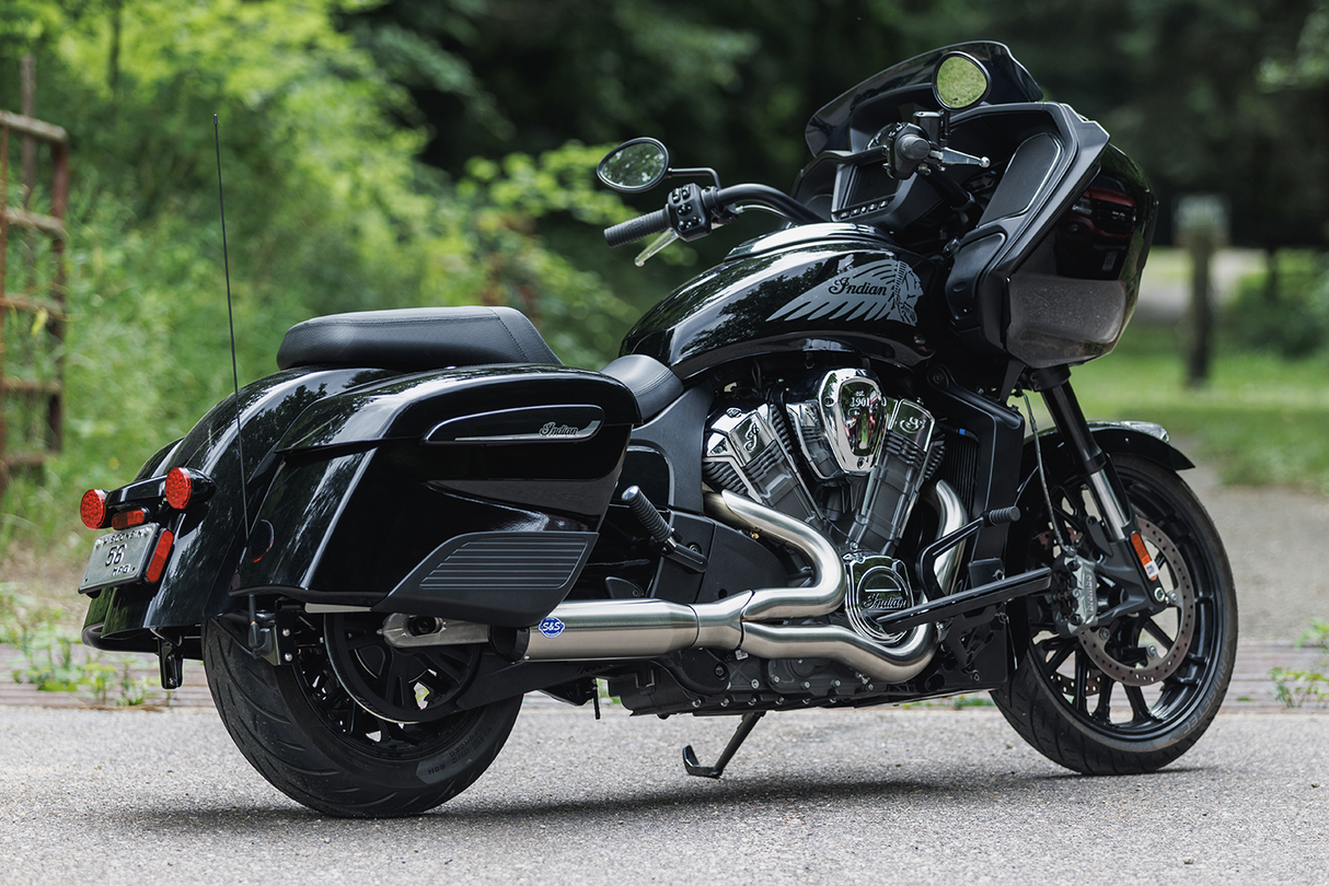 2-into-1 Qualifier Exhaust System - 50-State - Brushed - Stainless Steel - 1810-3175