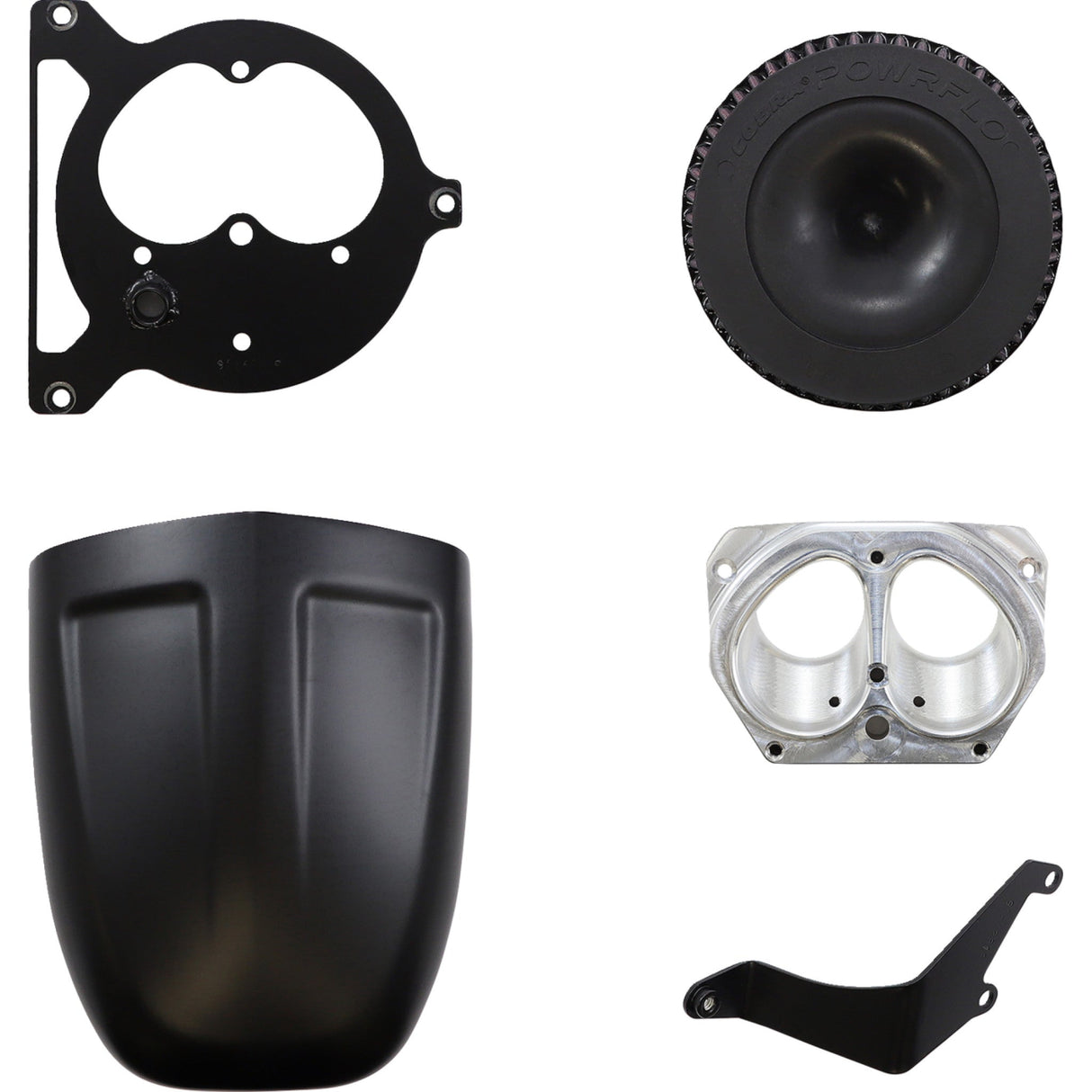 Cobra Powrflo Venturi Air Cleaner - 06-0245B-SB Yamaha V-Star 1300 2007-2017