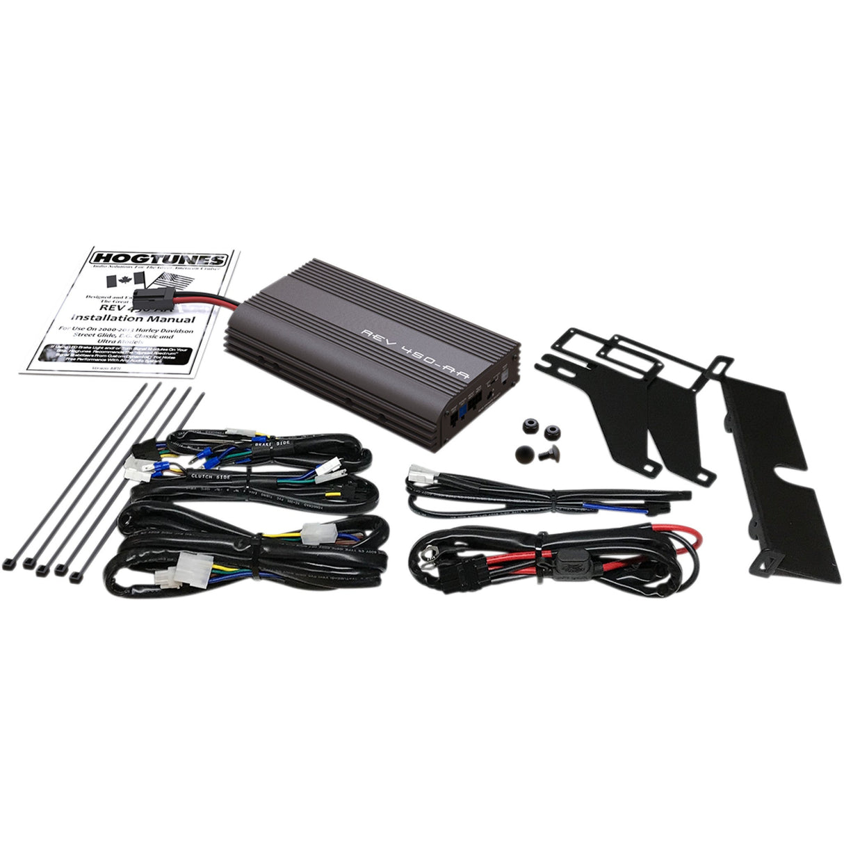 Hogtunes REV 450-AA Amplifier Kit For Harley Touring 1999-2013