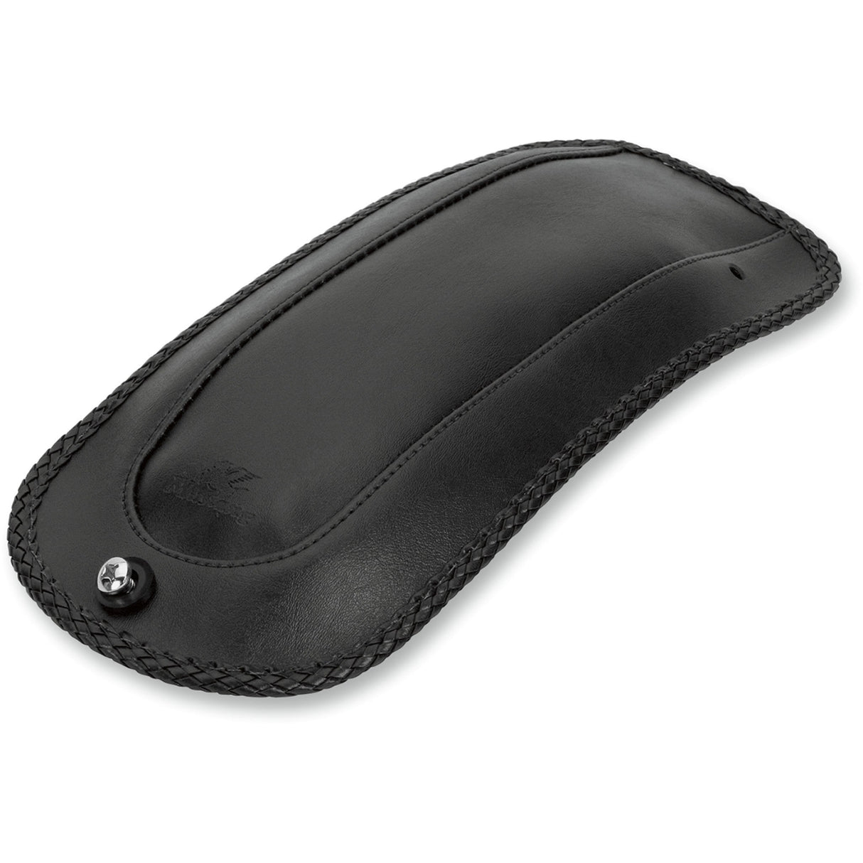 Mustang Fender Bib For Solo Seat — Smooth Black - 78112 For Harley Softail 2005-2017