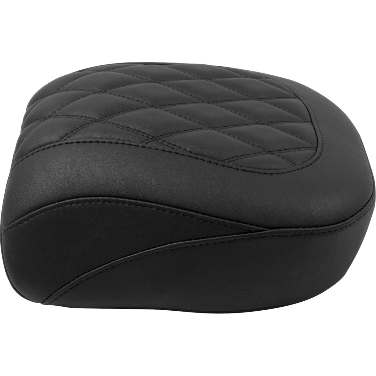 Mustang Wide Tripper™ Passenger Seat Passenger Black Stitching - 88511 For Harley Touring 2023-2026