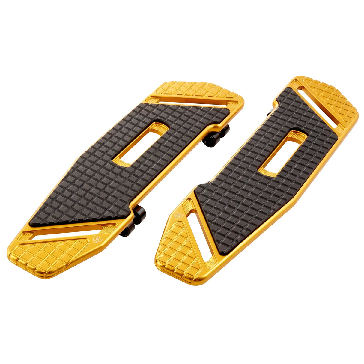 Arlen Ness SpeedLiner Driver Floorboards Driver Gold - 410-035 For Harley Touring 1999-2026