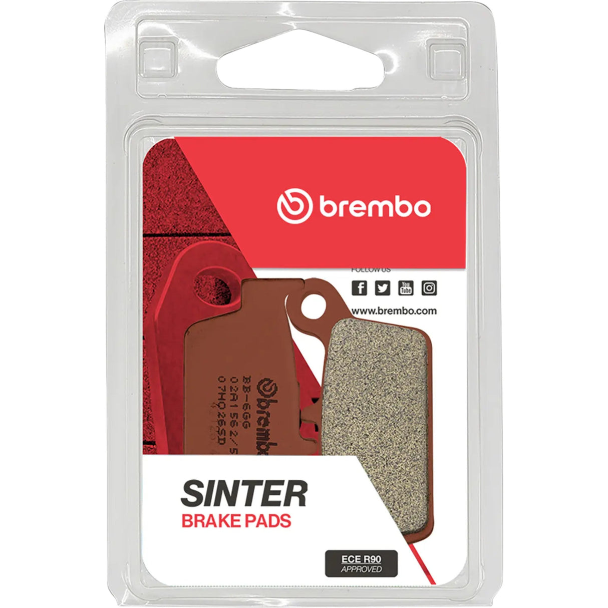 BREMBO 1721-3761 07HO26SD PRIME Sinter SD Brake Pads