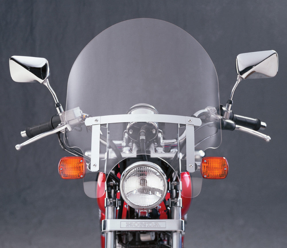 National Cycle Dakota 3.0 Windshield 17.5X18. - NC125B For Harley 1982-2017 | Honda CMX250C Rebel 1996-2009 | Suzuki 250 Marauder 2005-2006