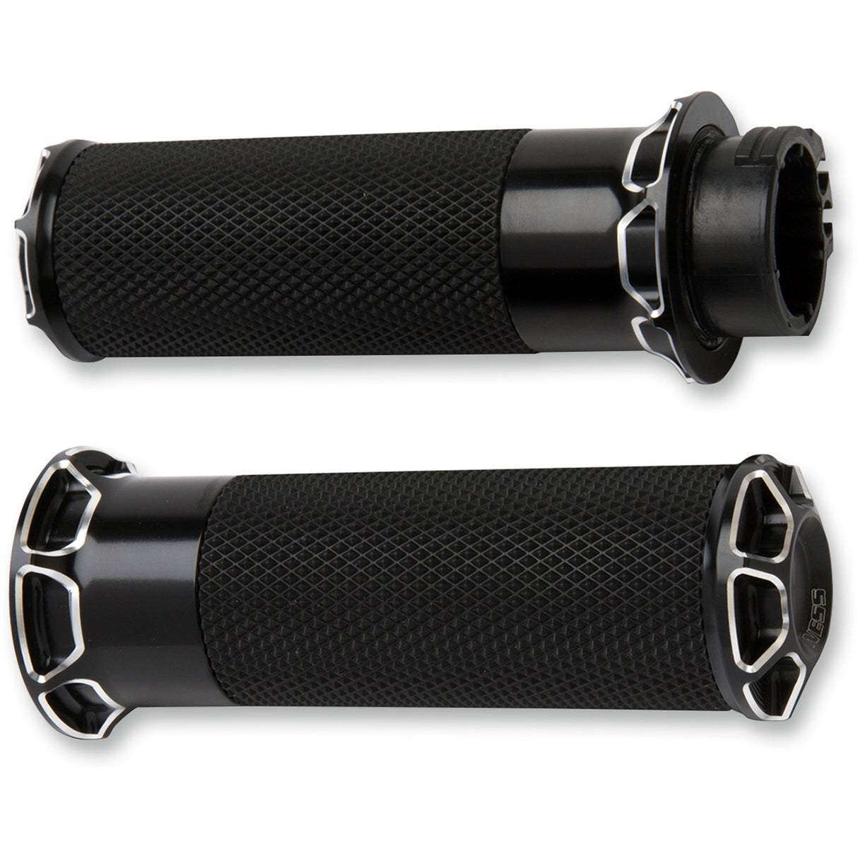 Arlen Ness Beveled Fusion Grips - 07-331 For Harley Motorcycles 1976-2022