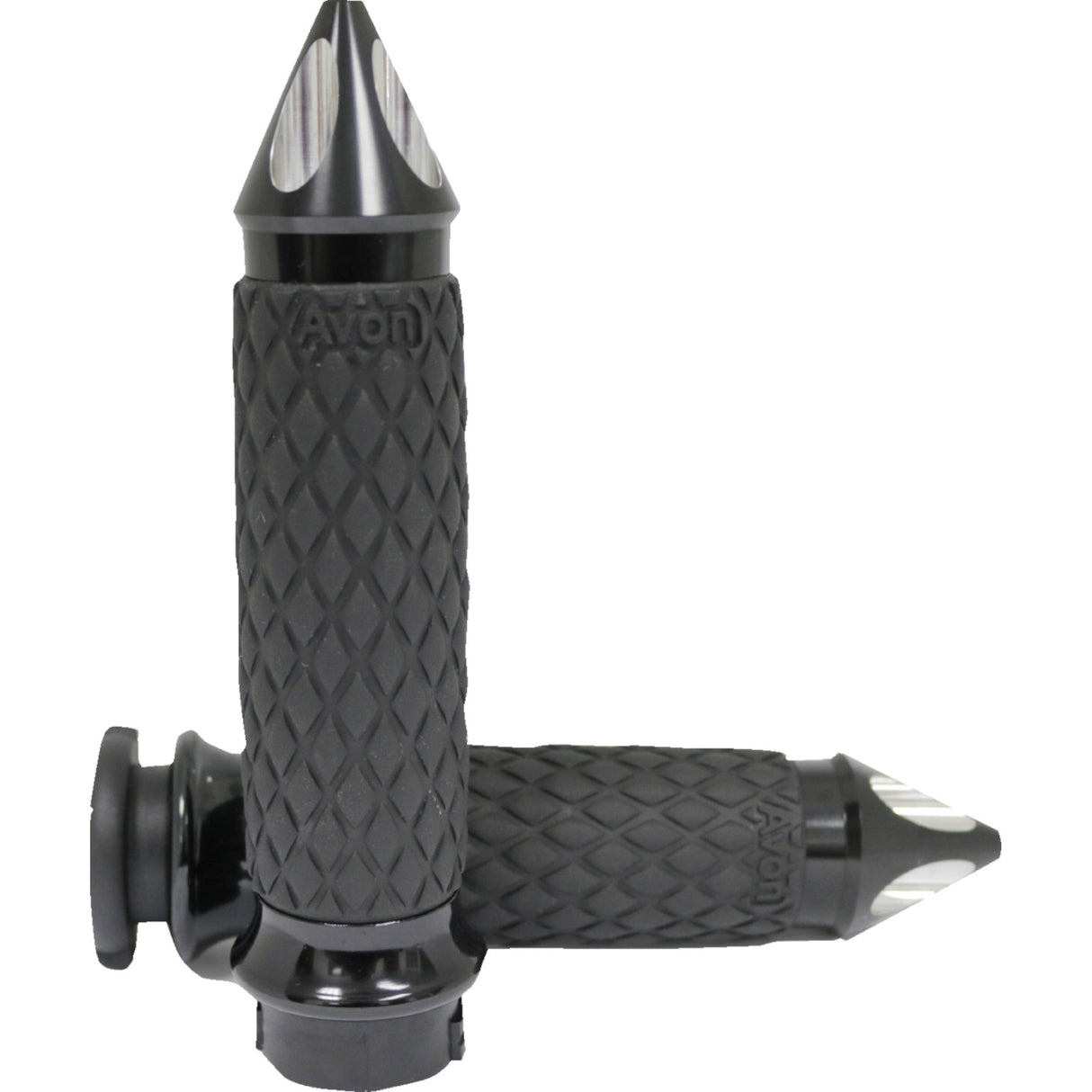 Avon Custom Contour Grips - DIA-65-AN-SPIKE For Harley Motorcycles 1980-2022