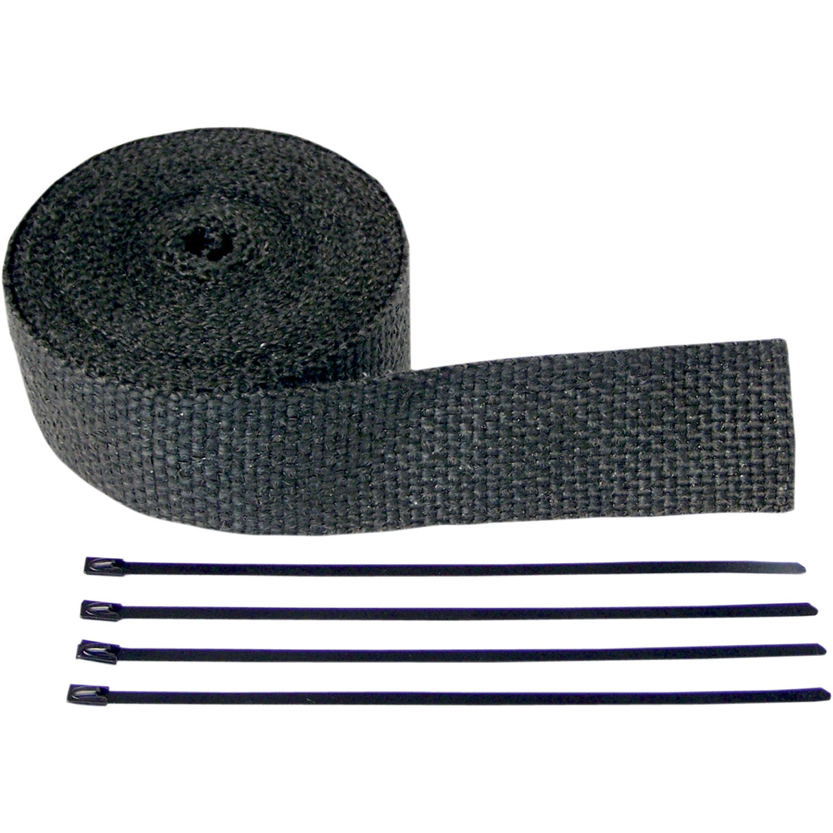 CYCLE PERFORMANCE PROD. 1861-0817 CPP/9042B Fiberglass Exhaust Wrap Kit black - 2" x 25'