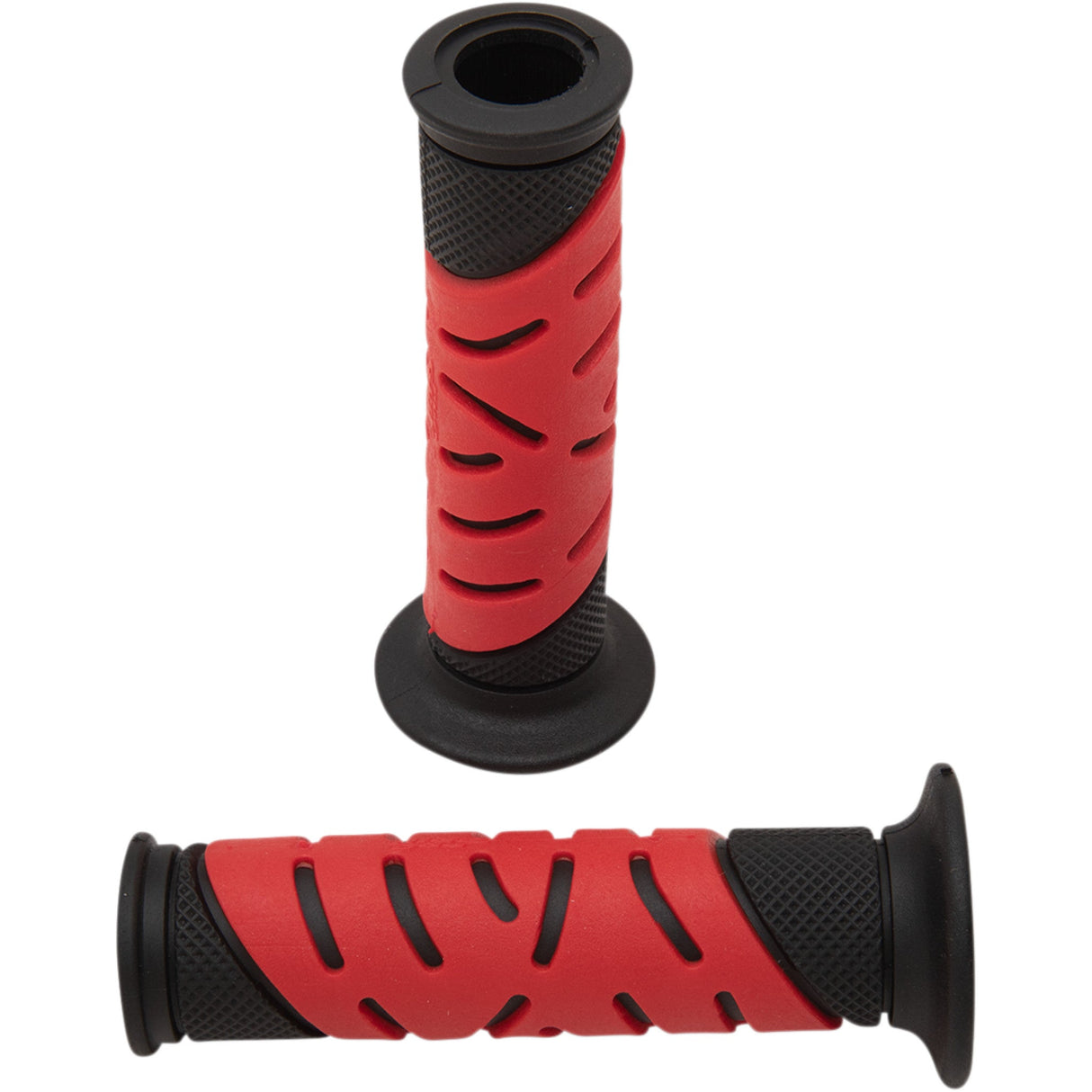 PRO GRIP PG-719RDX PA0719OENERO 719 Dual Density Sportbike Grips Grips - Gel - 719 - Open Ends - Black/Red