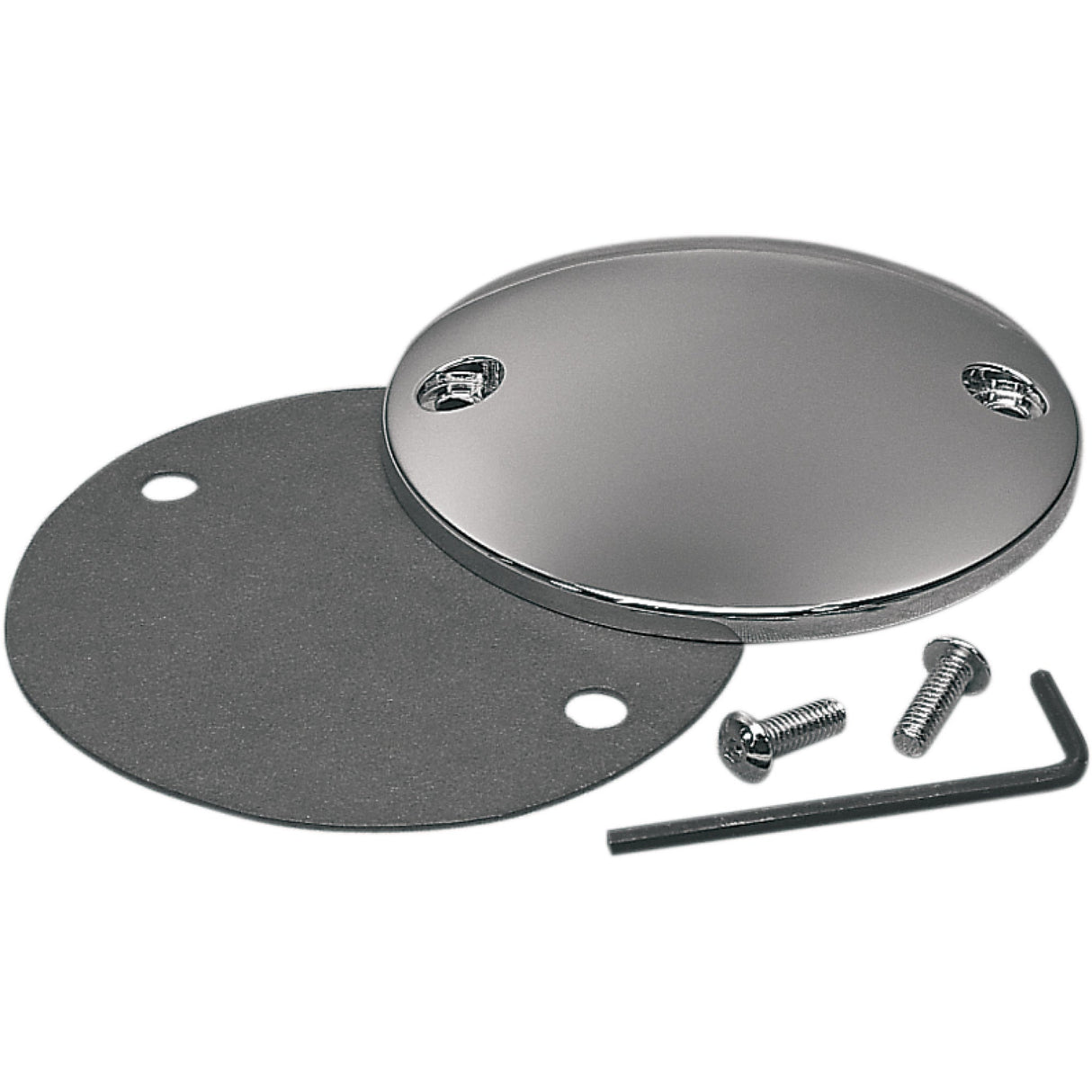 DRAG SPECIALTIES DS-373919 Spherical Radius Points Cover Points Cover - Chrome
