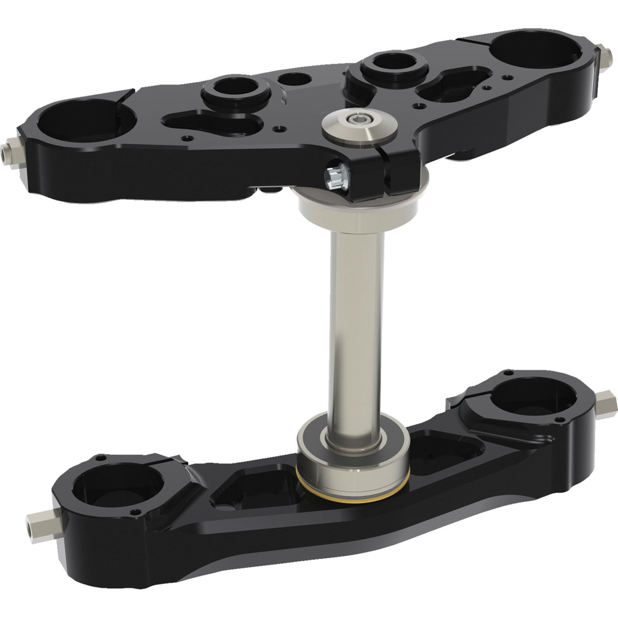 Hawg Halters X-21 Bolt-On Triple Tree Kit 49 Mm Black Anodized - 49L24-AX21 For Harley Touring 2024-2026