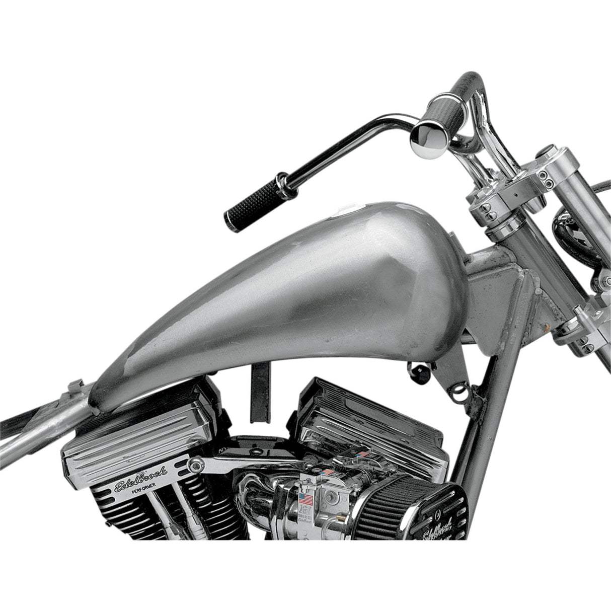 Drag Specialties One-Piece Smooth-Top Style Extended Gas Tank Softail For Harley Softail 1984-1999
