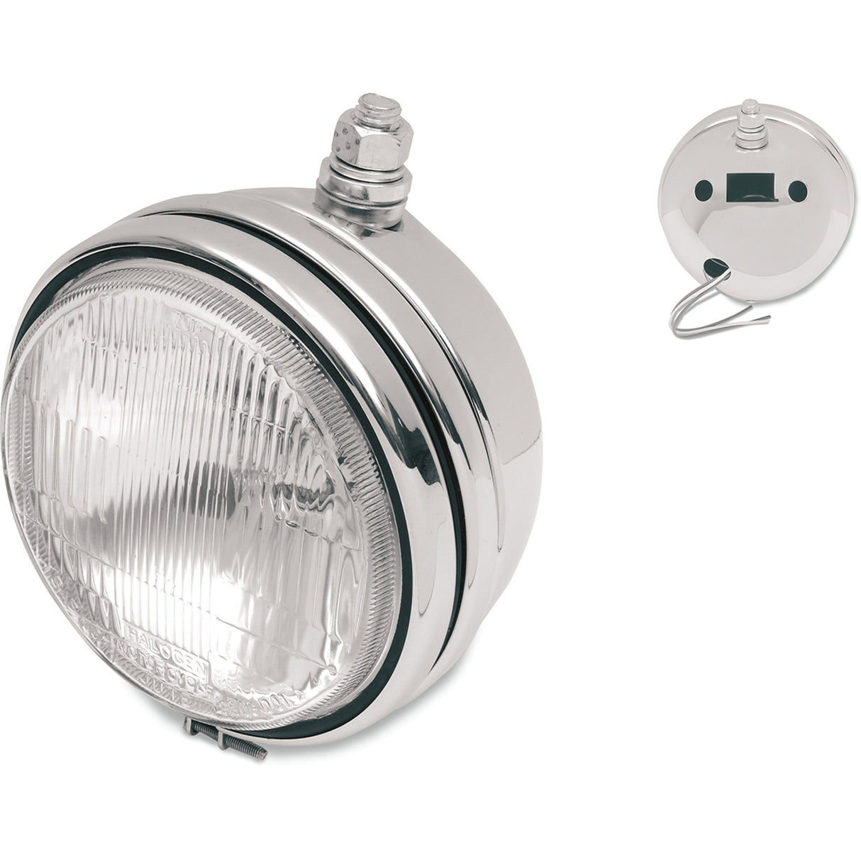 Drag Specialties 5-3/4" Chrome Headlight Assembly For Harley 1975-1989