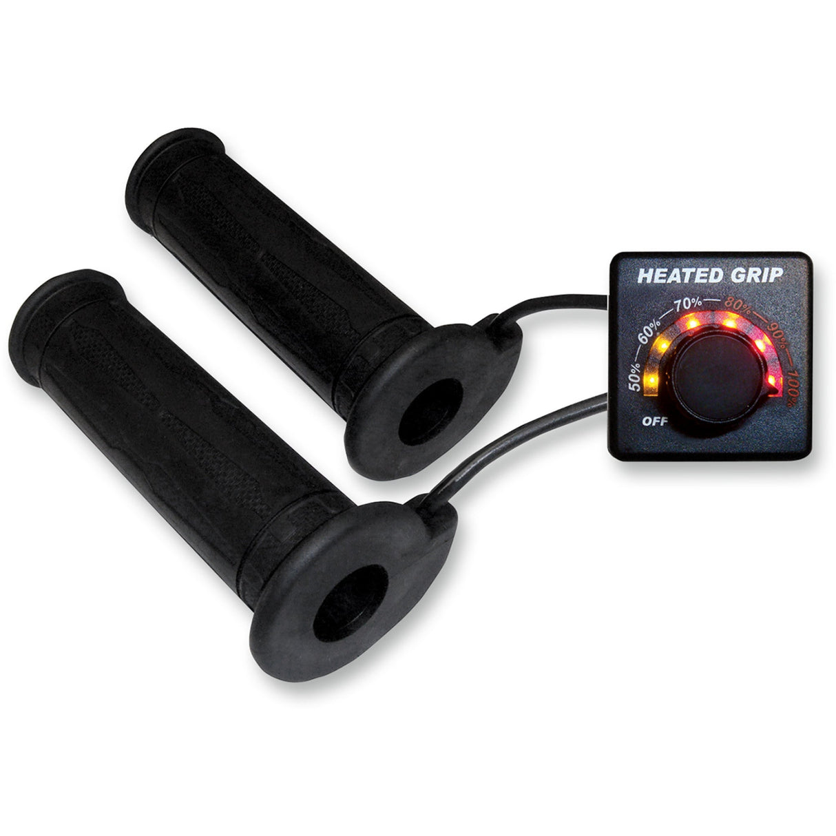 KOSO NORTH AMERICA 0631-0111 AM10720F Heated Grip Kit with LED Indicator Grip - Heated - Motorcycle - 1"