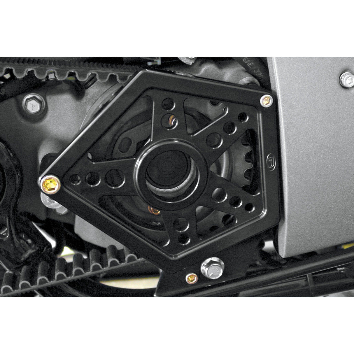 JOKER MACHINE 1201-0503 10-810B Sprocket Cover - XL - Black