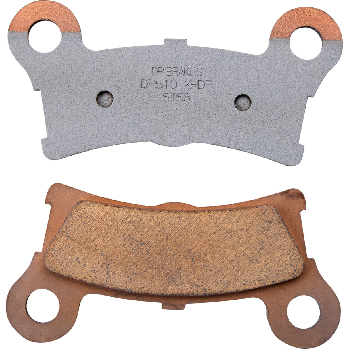 DP Brakes Sintered Metal Harley Buell Brake Pads - DP510 For Harley Touring 2009-2013