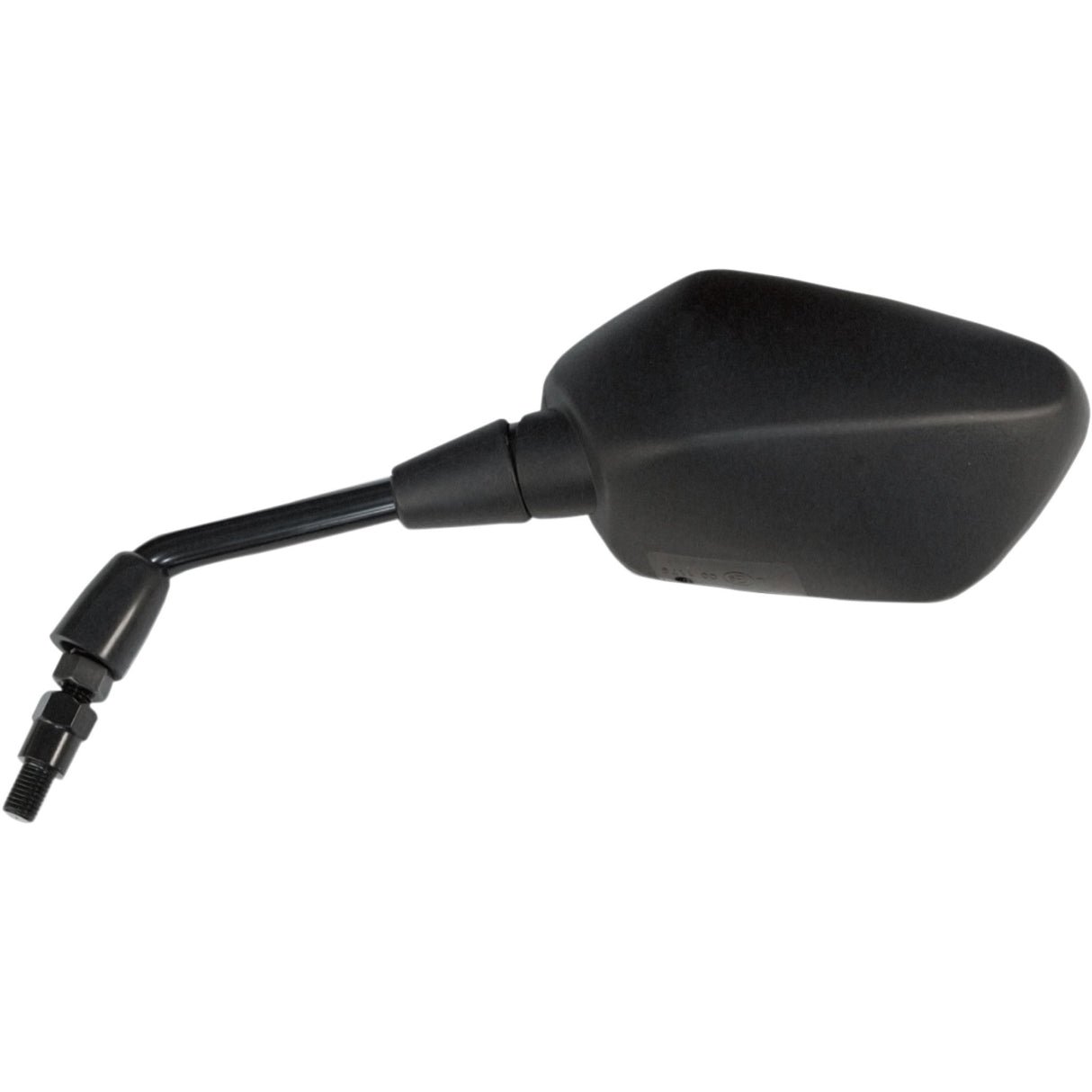 EMGO 0640-0672 20-35282 OEM-Style Replacement Mirror Mirror - Side View - Polygon - Black - Left