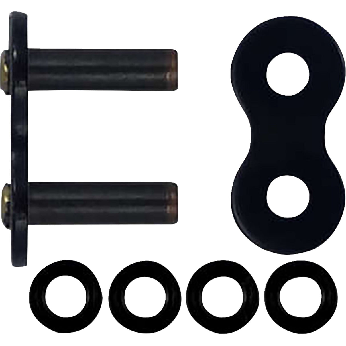 RK 1225-0832 BL525ZXW-RL Sealed Chain (ZXW) Connecting Link — 525 ZXW 525 ZXW - Connecting Link - Rivet - Black Scale