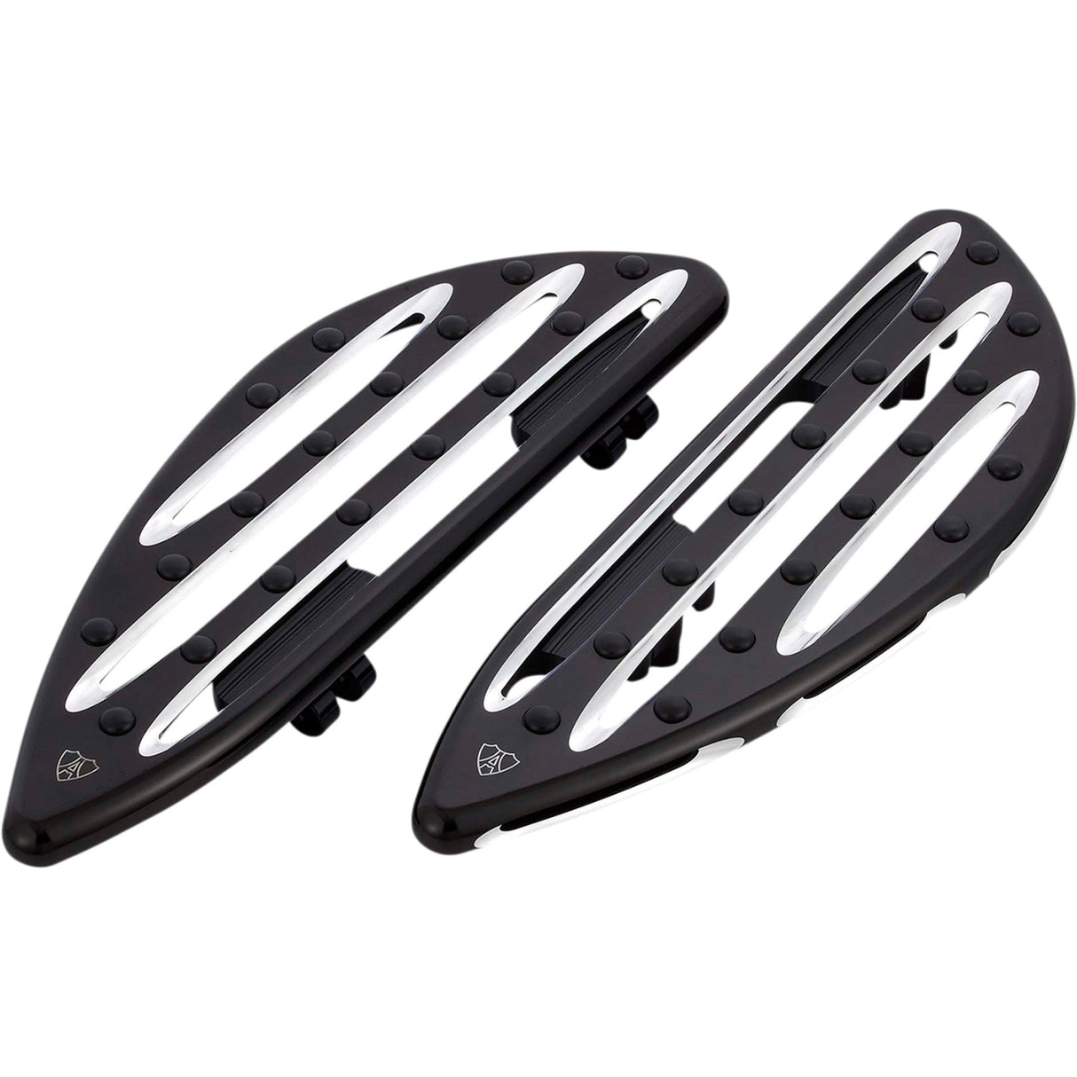 Arlen Ness Deep Cut Floorboards Driver Black - 410-003 For Harley Softail 2018-2025