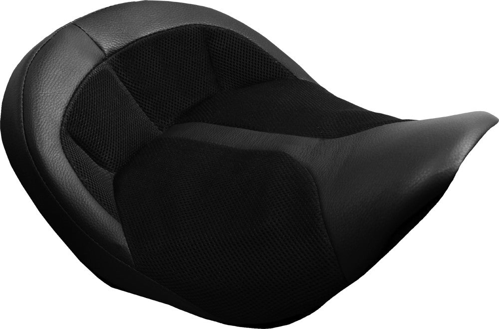 Danny Gray BIG IST Solo Air-2 Seat FLH FLT ` - FA-DGE-0280 For Harley Touring 2008-2018