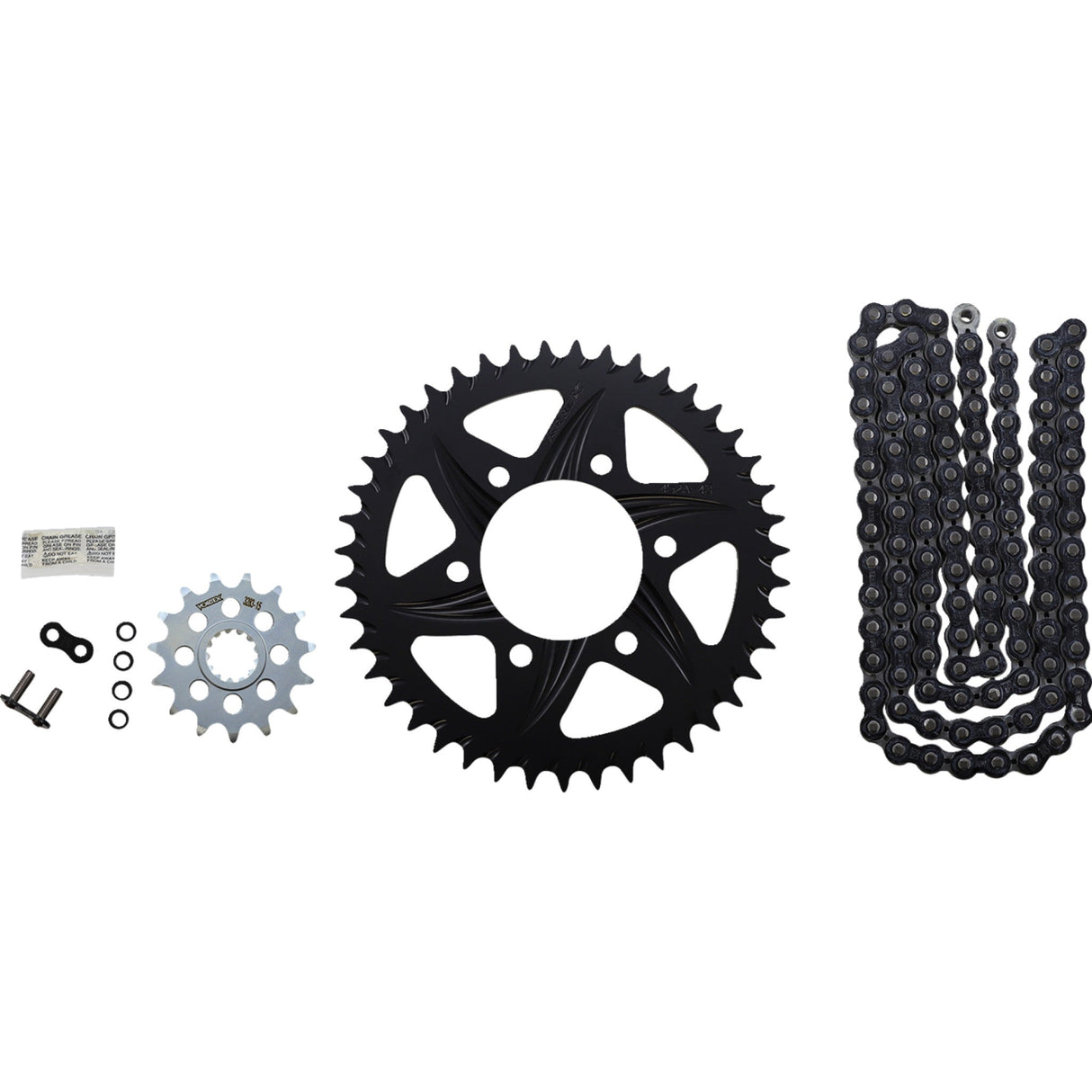 VORTEX 1230-1528 CK4212 Chain and Sprocket Kit Chain Kit - Black