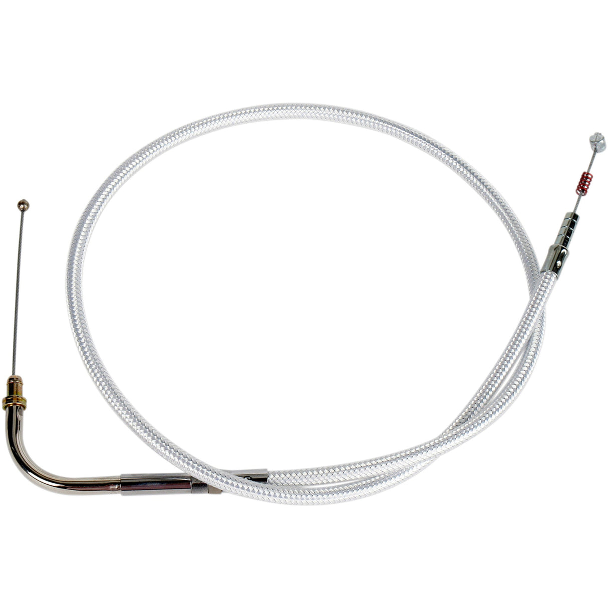 Magnum Shielding Sterling Chromite II® Braided Cable — Idle 30-3/4" - 3425 For Harley Motorcycles 1999-2017
