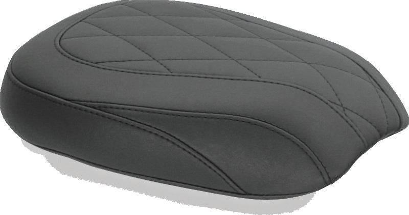 Mustang Motorcycle Mustang Blackline, Slim Slim S Wide Tripper Passenger Seat Diamond Stitch Blac - 76763 For Harley Blackline 2011-2013