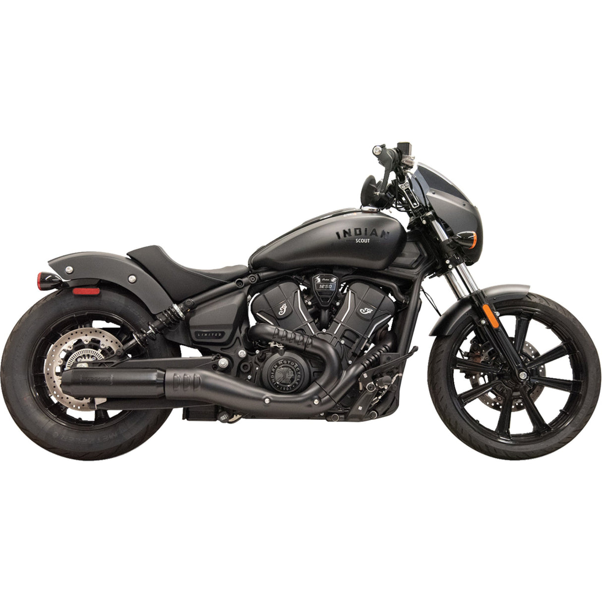Bassani Xhaust Muffler - 8S37B For Indian Scout 2025